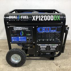 DuroMax 12000W Dual Fuel Portable Generator XP12000DX