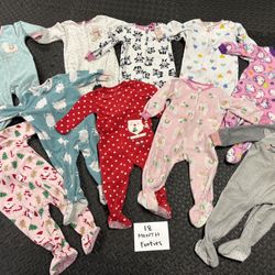 18 Month Pajamas ( Footies)