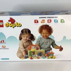 LEGO DUPLO Town Caring for Animals at The Farm Building Toys Playset