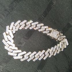 Moissenite Cuban Bracelet