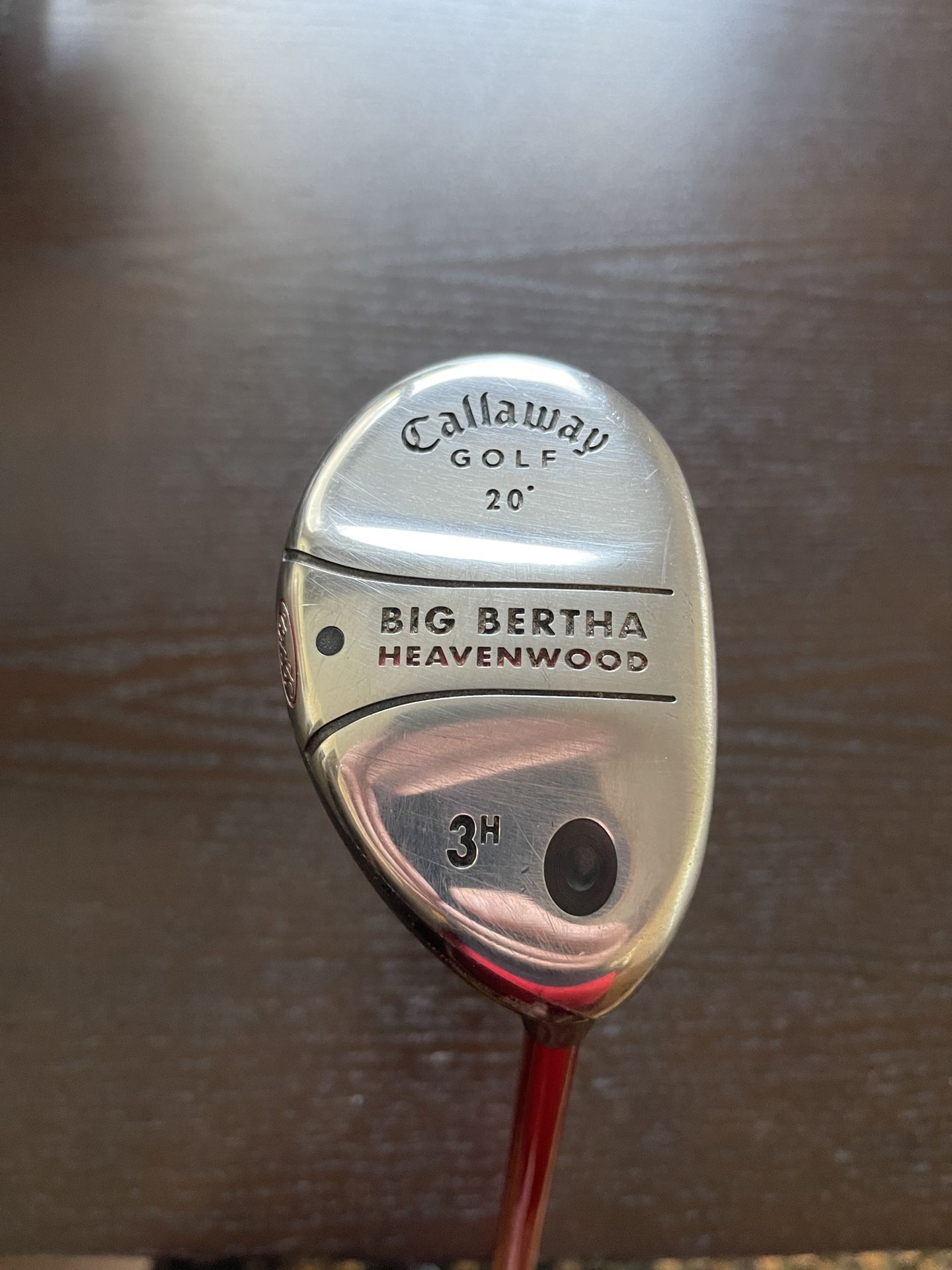 Callaway Heavenwood 3H 20° RH 75g Firm Flex