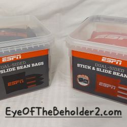 2 Set's - 8 ESPN Corn hole Bean Bags 