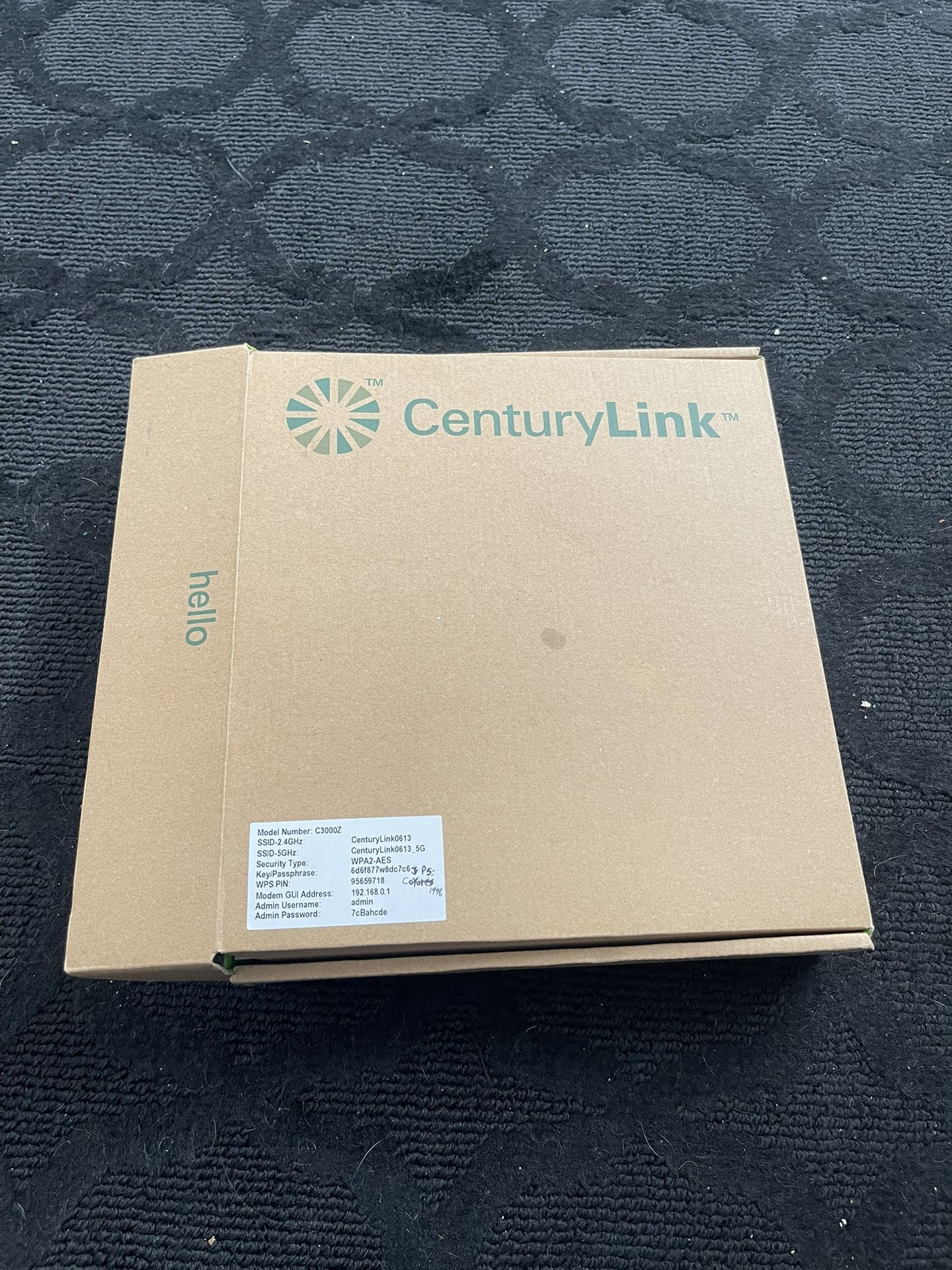 Centurylink Modem 