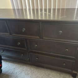 Solid Wood Dresser 