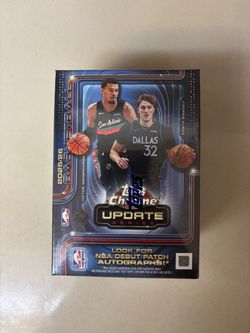 2025-26 Topps Chrome Update NBA Basketball Factory Sealed Value Box