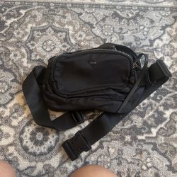 Black Waist Bag