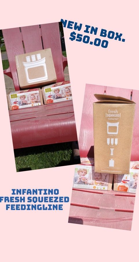 Infantino Fresh Squeezed Feeding Line
