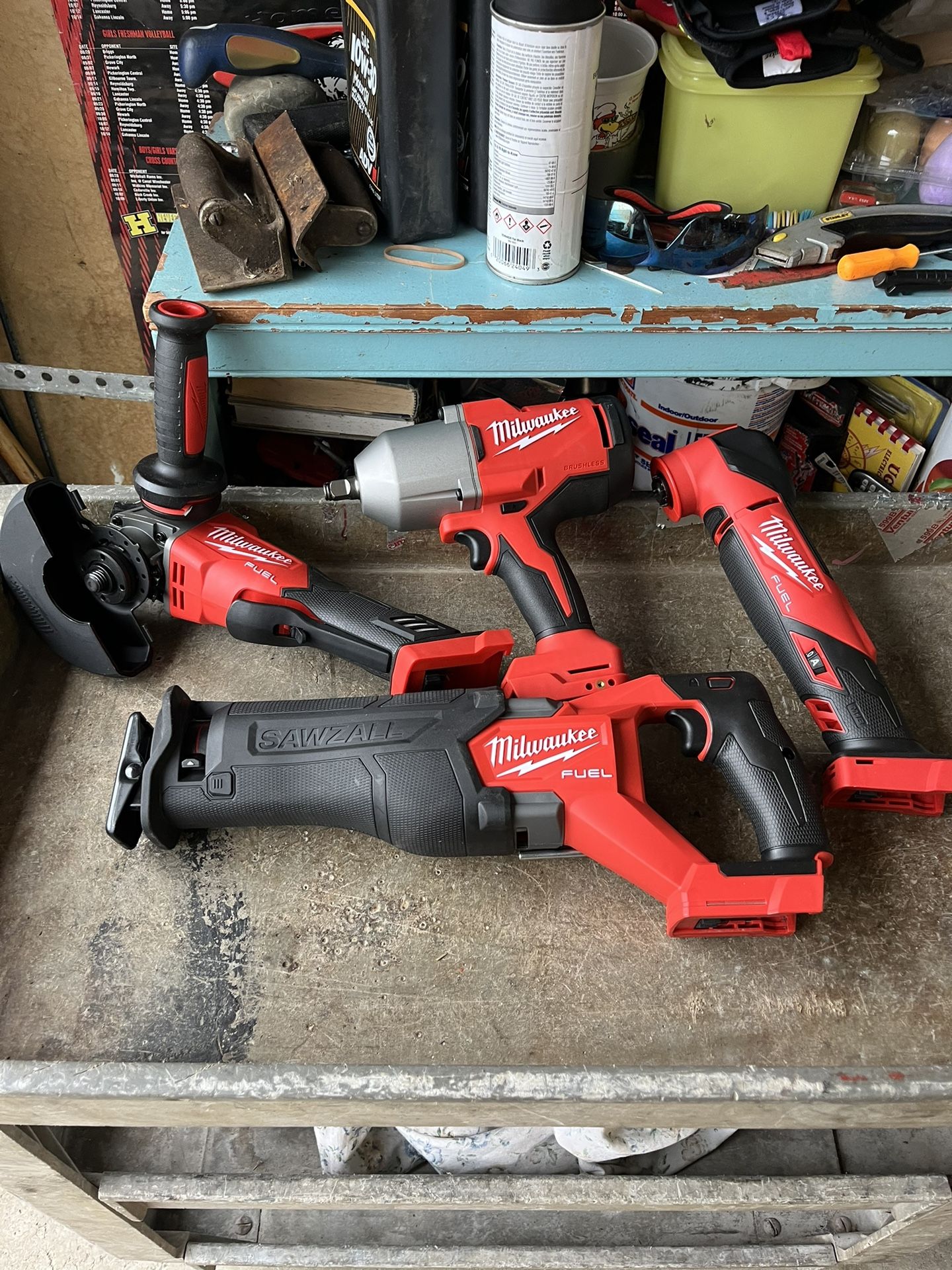 18 V Milwaukee tools, assorted prices