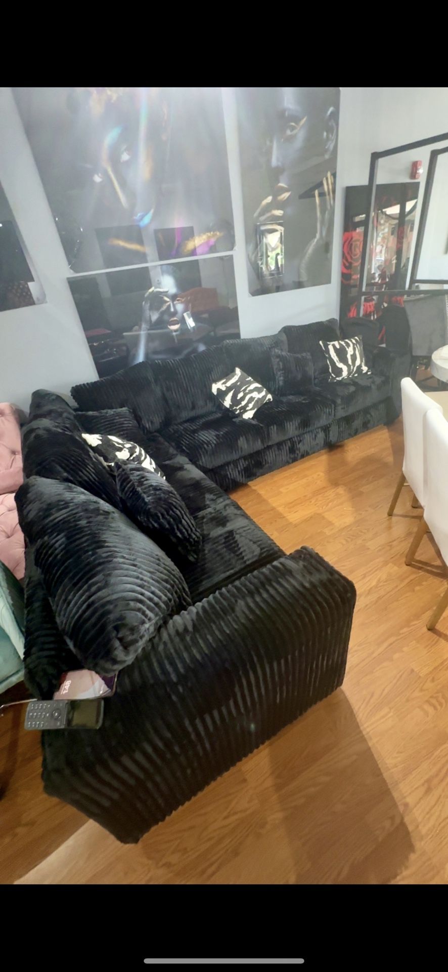 Corduroy SECTIONAL NEW $1500 FREE DELIVERY