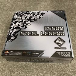Brand New AsRock B550M Steel Legend Motherboard