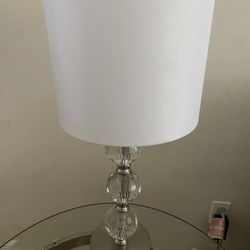 2 Crystal Lamps 