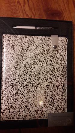 NEW Pearl IPad case with pen.