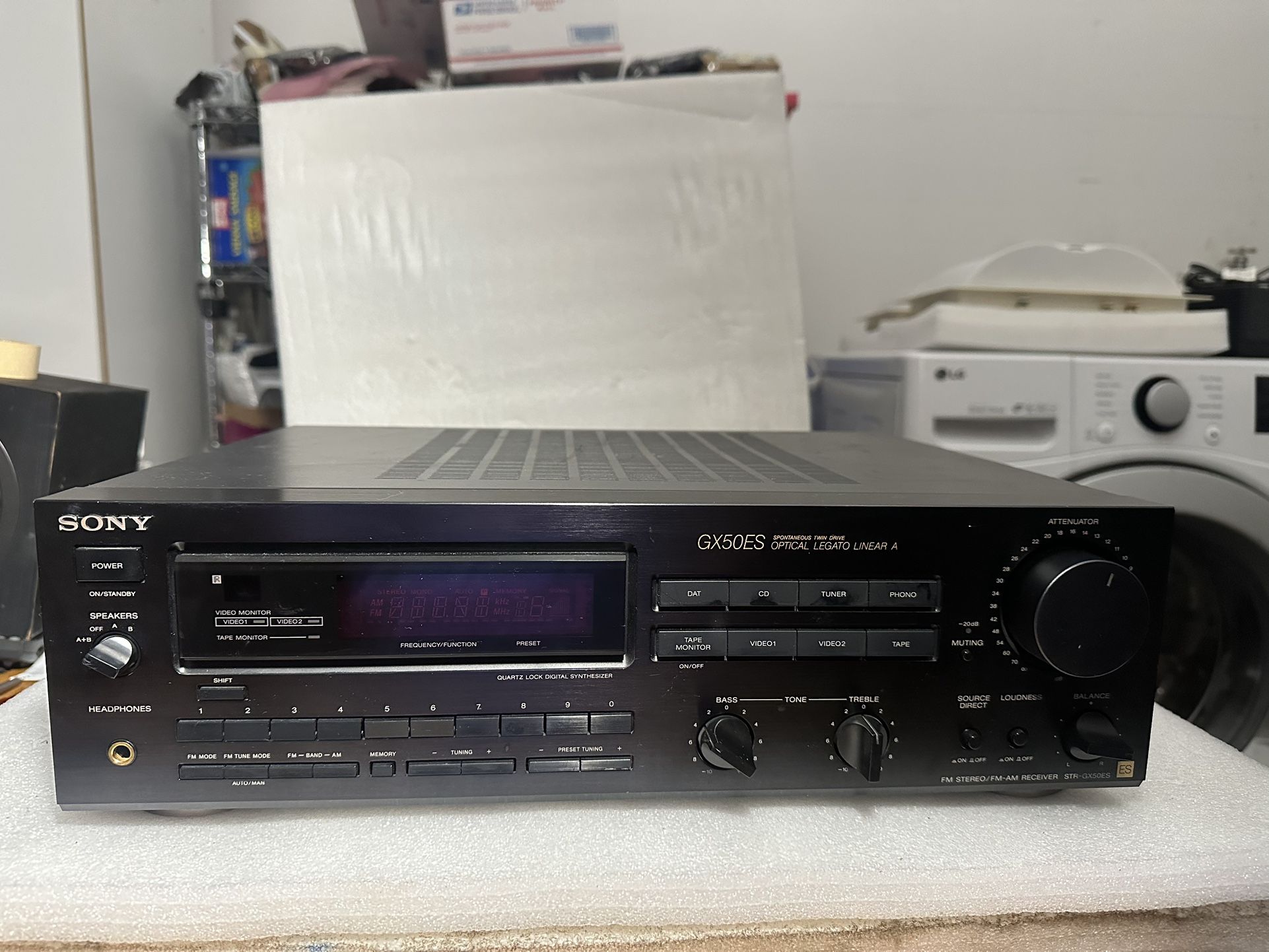 SONY STR-GX50ES STEREO RECEIVER ( DOESN’T POWER ON)