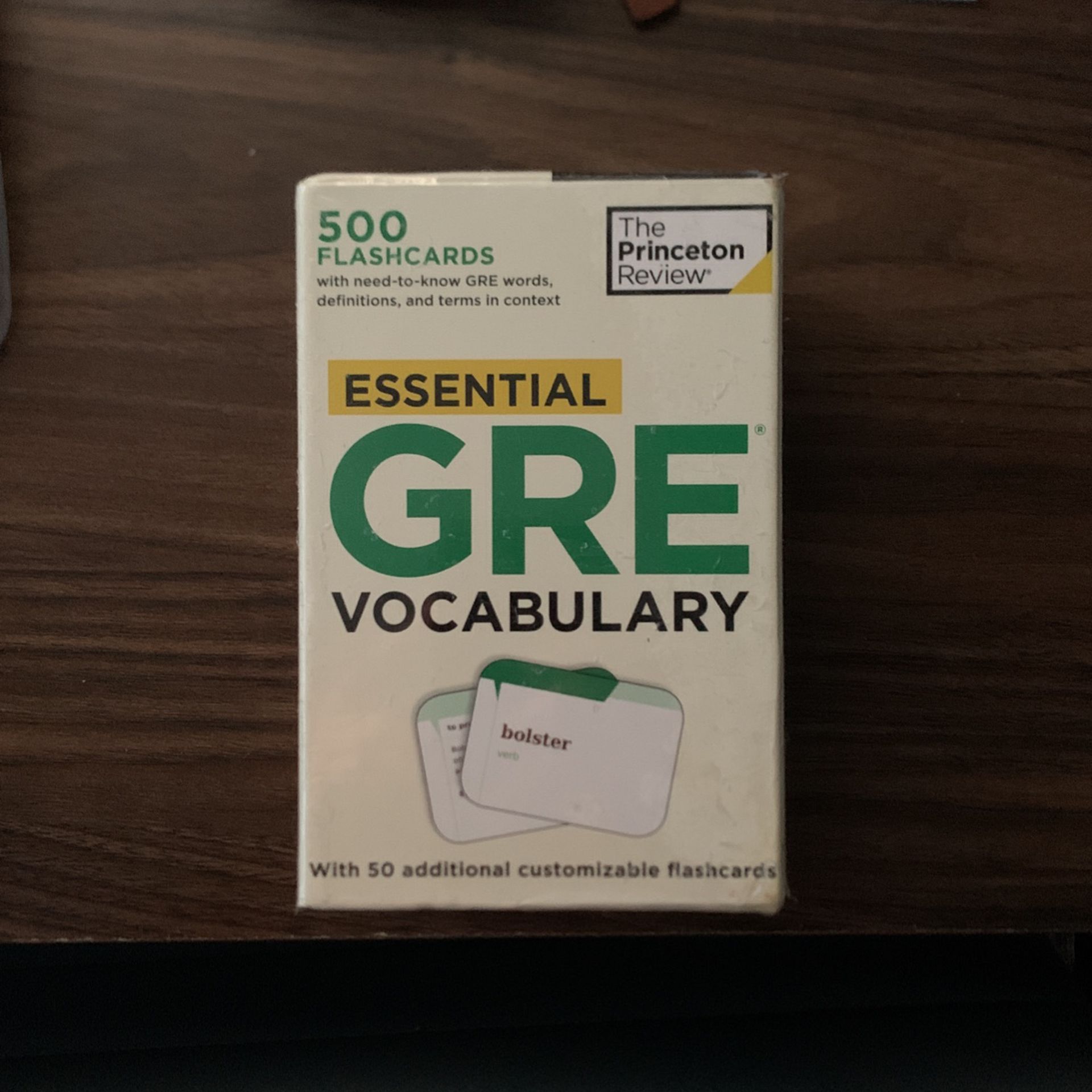GRE Vocabulary Cards