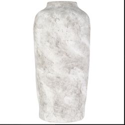 Elements Rustic Ceramic Hand-Finished Stoneware Vase New In Box