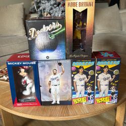 Dodgers And Angels Bobblheads Read Description