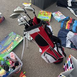 Youth Lefty Club Set With bag
