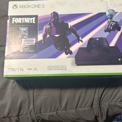 Never Opened Xbox One S Purple Fortenite Edition 