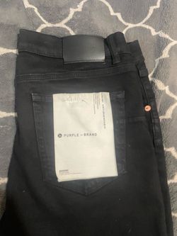 Black purple jeans size 34