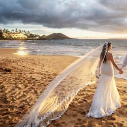 Wedding Dress With Veil