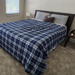 Full Size Bed Frame With Mattress