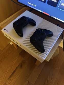 Xbox One with Two Controllers
