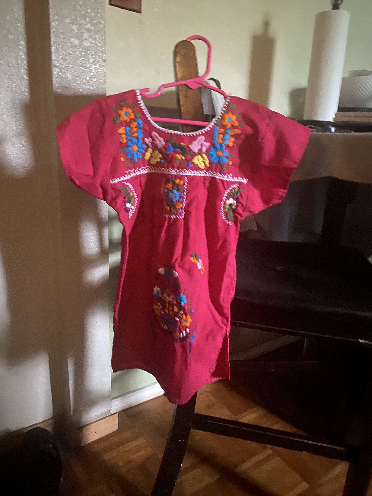 Girls Mexican Dress Size 2-3