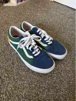 Vans Yacht Club Old Skool Unisex Blue, Green, and Red