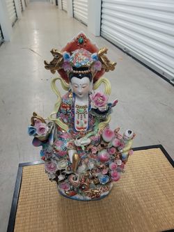 Oriental statue