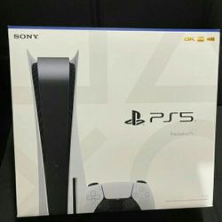 Brand New & Sealed Playstation 5 (PS5) Console Disc Version.