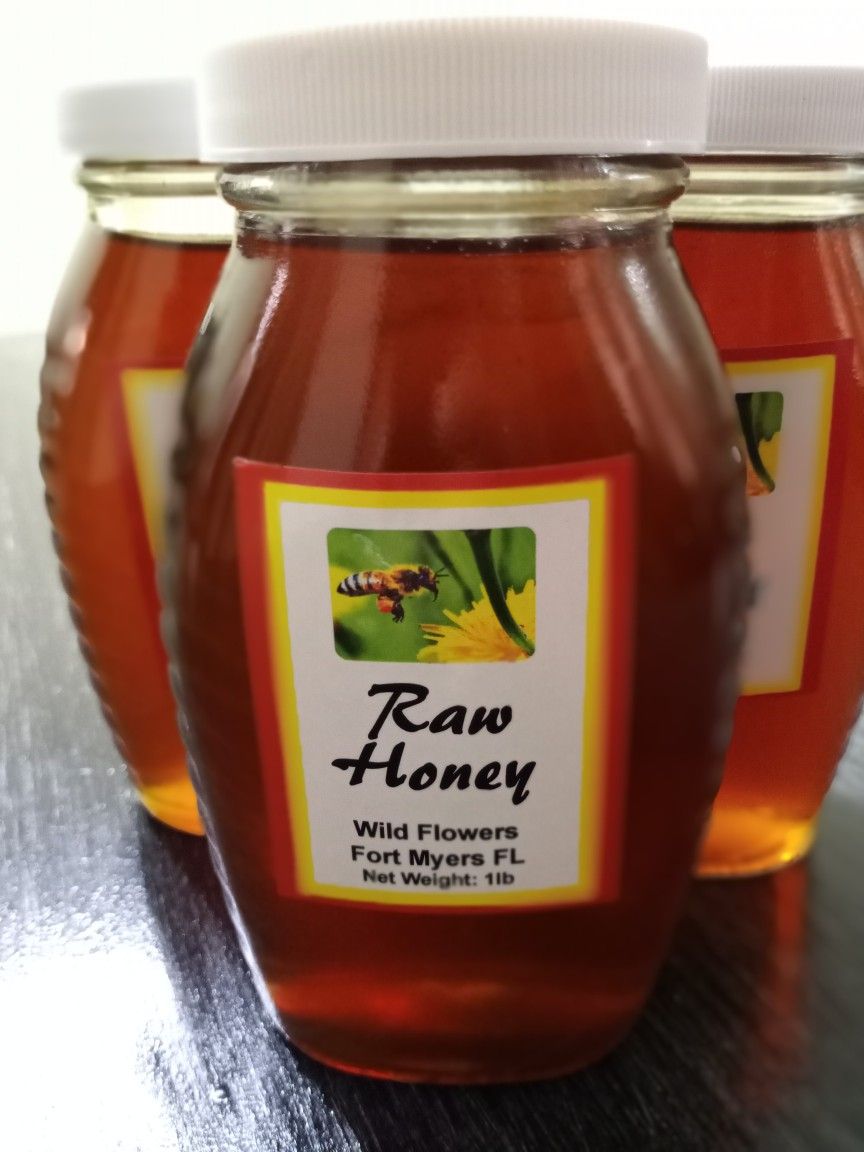 Raw Wildflower Honey 