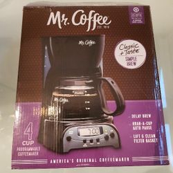 Mr. Coffee Classic Taste / Simple Brew - 4 Cup  Coffee Maker