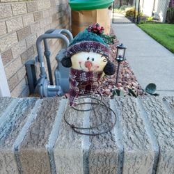 Snowman Mattress Spring Decor