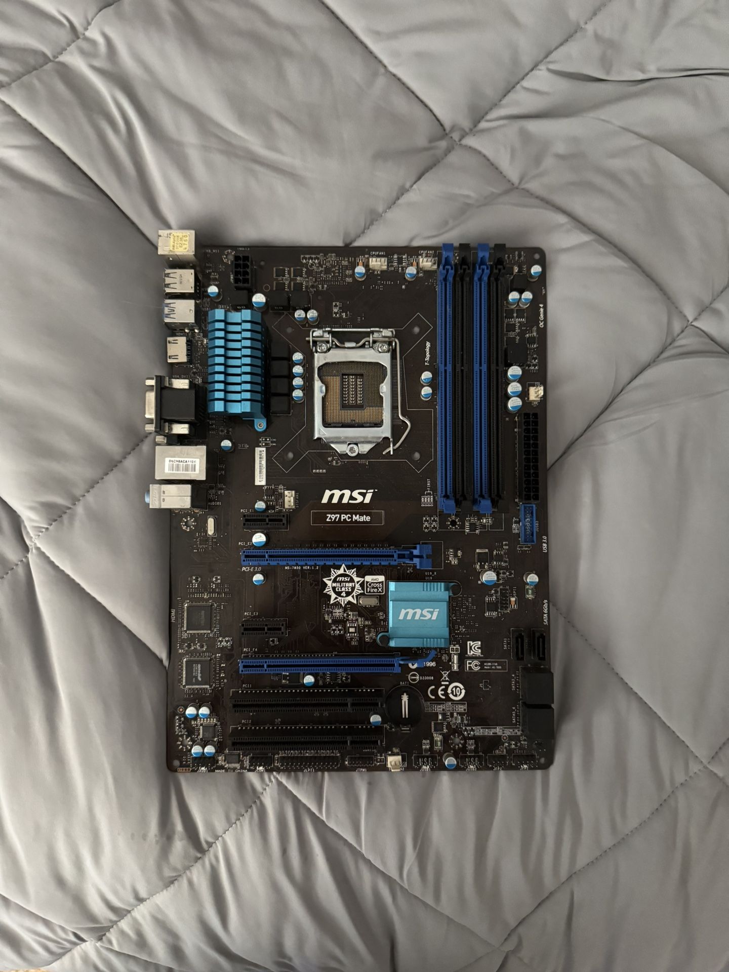 Faulty MSI z97 PC Mate