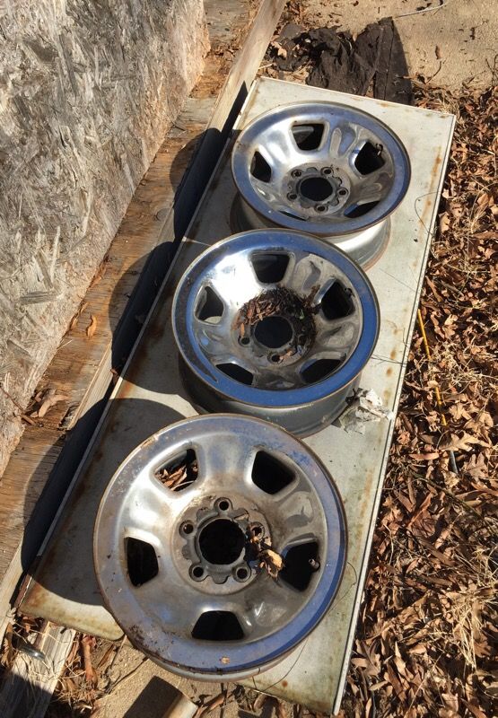 Astro van wheels, only 3 pcs. $25 for all 3