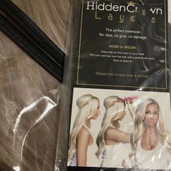 Hidden Crown #116 Light ash hotsell blonde extensions