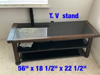 T. V  stand  -  $95