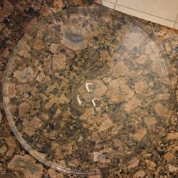 Microwave Turning Glass Dish 