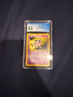Mr. Mime 1999 Jungle 1st Edition CGC 8.5