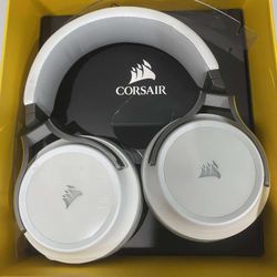 Corsair Virtuoso RGB White Wireless Portable Over-Ear Stereo Gaming Headset