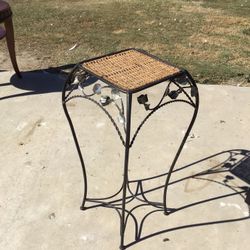 Wrought Iron Plant Stand 