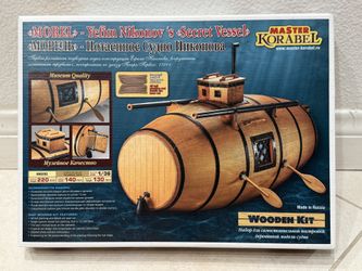 Morel “Secret Vessel” Model Ship Kit by Master Korabel
