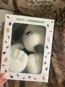 Snoopy plush Starbucks  $50