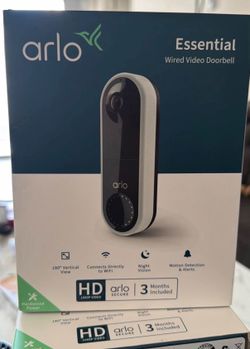 Arlo Essential Wired Video Doorbell