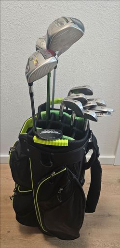 Set of Golf Clubs Cobra, TaylorMade, Cleveland, Adams Golf