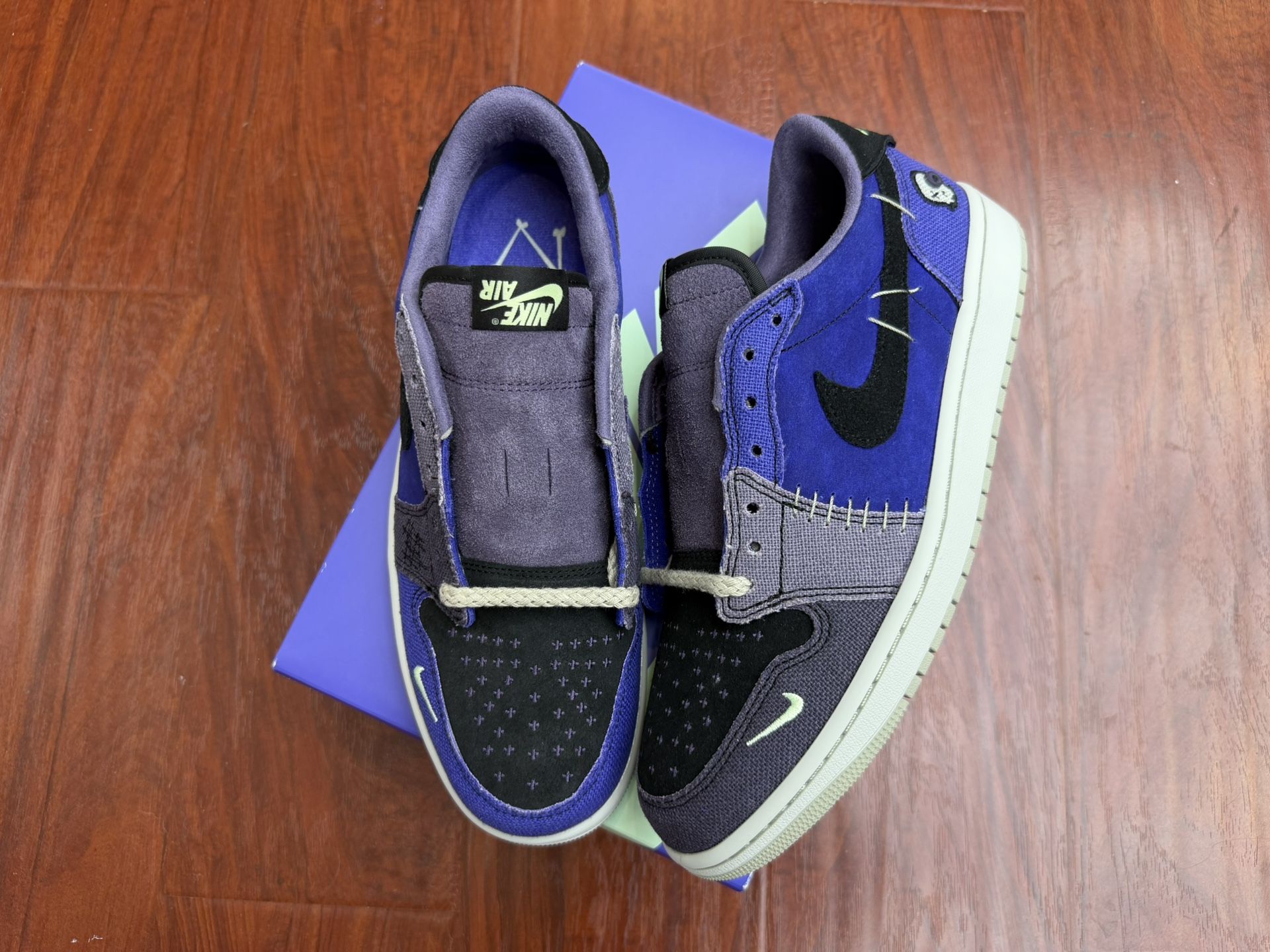 Jordan 1 Low x Zion Williamson Voodoo “ Alternate” A Few Sizes Available 