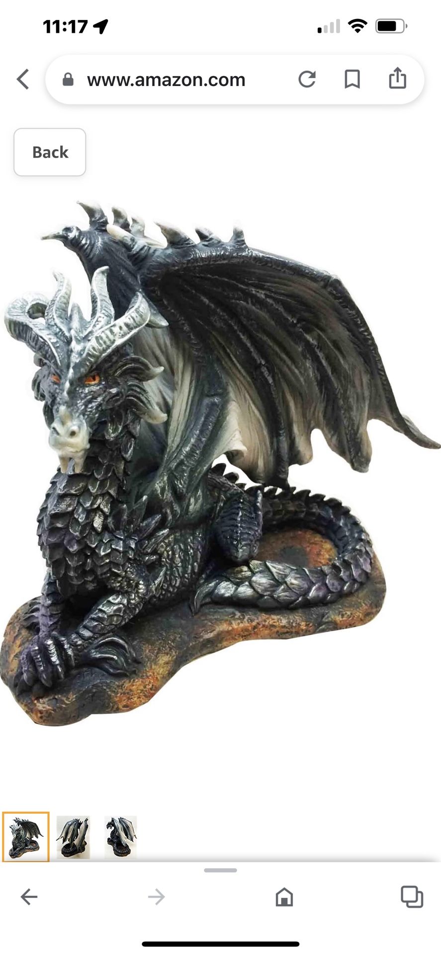 Dragon Statue 8x8”