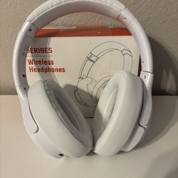 White - New! Bribes Wireless Headphones