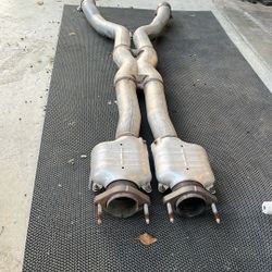 C7 Corvette Mid Exhaust Pipe X-pipe