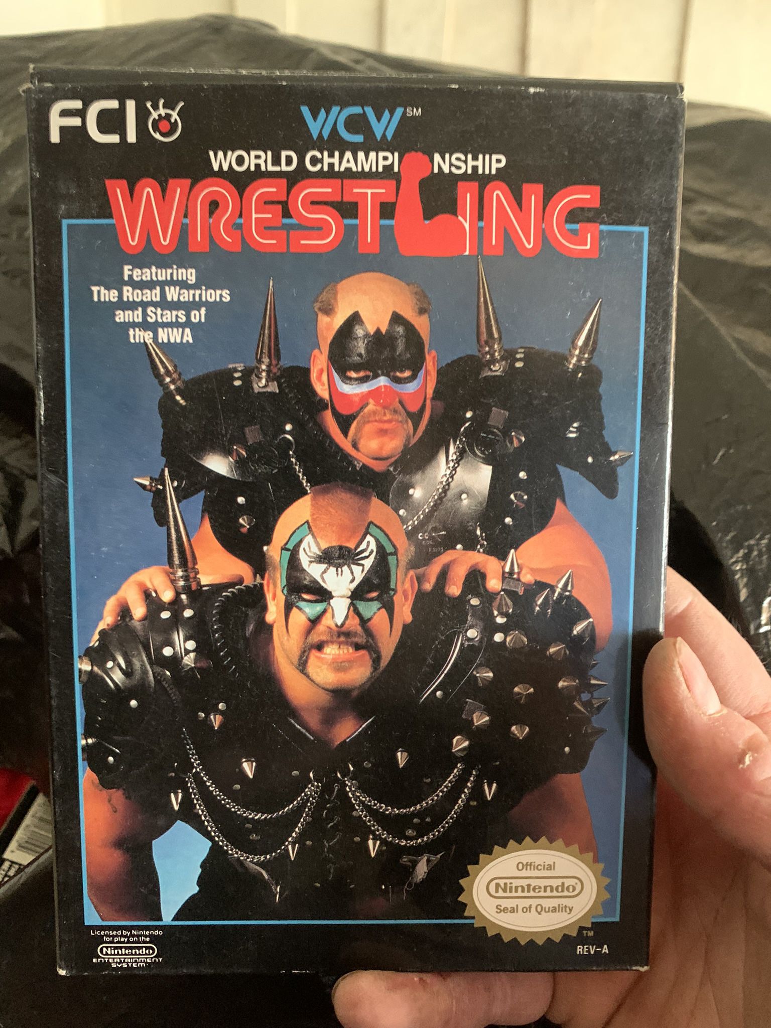 Nintendo NES WCW World Championship Wrestling
